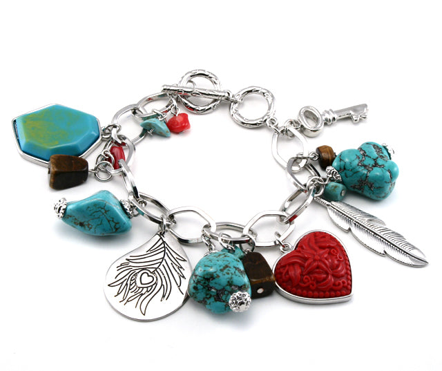 Chunky Charm Bracelet